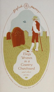 Front cover of Elegy written in a country churchyard and other poems by Simon Winder