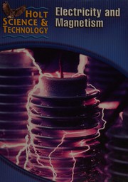 Cover of Electricity and magnetism by Holt, Rinehart and Winston, Inc.