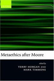 Cover of Metaethics after Moore by Terry Horgan