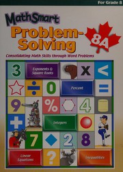 Cover of MathSmart problem-solving [grade] 8A by Ann Bobker