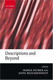 Cover of Descriptions and beyond by Marga Reimer