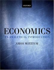 Cover of Economics by Amos Witztum