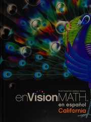 Front cover of Scott Foresman-Addison Wesley enVisionMATH en espan̋ol California by Randall I. Charles
