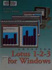 Cover of Advanced Lotus 1-2-3 for Windows by Ric Williams