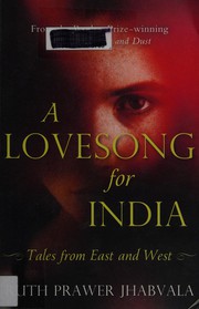 Cover of A lovesong for India by Ruth Prawer Jhabvala