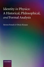 Front cover of IDENTITY IN PHYSICS: A HISTORICAL, PHILSOSPHICAL, AND FORMAL ANALYSIS by Steven French