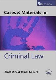 Front cover of Cases and Materials on Criminal Law by William Wilson