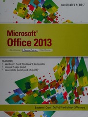 Front cover of Microsoft office 2013 illustrated by David W. Beskeen