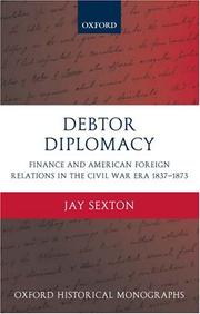 Cover of Debtor Diplomacy by Jay Sexton