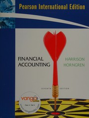 Front cover of Financial Accounting by Walter T. Harrison