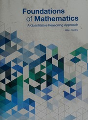 Front cover of Foundations of Mathematics by Barbara Miller
