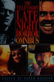 Front cover of The Television Late-night Horror Omnibus by Peter Haining