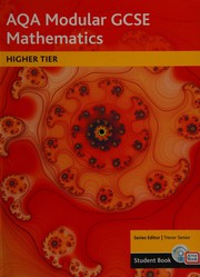 Front cover of AQA modular GCSE mathematics by Tony Fisher