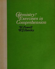 Cover of Chemistry, exercises in comprehension by Horace Powell