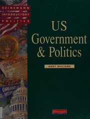 Front cover of US government & politics by Andy Williams
