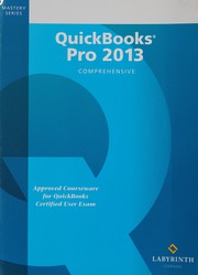 Cover of QuickBooks Pro 2013 comprehensive by Trisha Conlon