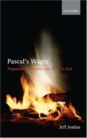 Cover of Pascal's Wager by Jeff Jordan