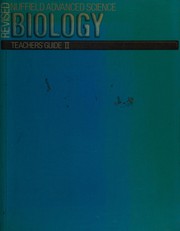 Front cover of Revised Nuffield Advanced Biology by Nuffield-Chelsea Curriculum Trust