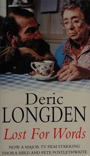 Cover of Lost for words by Deric Longden
