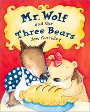 Cover of Mr.Wolf and the Three Bears by Jan Fearnley