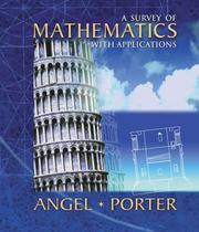 Cover of A survey of mathematics with applications by Allen R. Angel