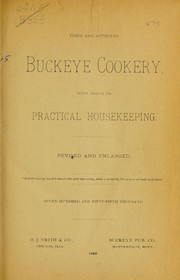 Cover of Buckeye cookery by Unknown