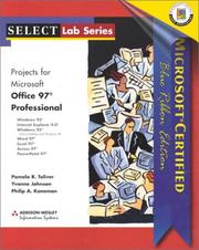 Cover of Microsoft Office 97 professional by Pamela R. Toliver