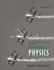 Front cover of University Physics by A. Lewis Ford