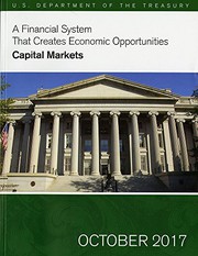 Front cover of A Financial System That Creates Economic Opportunities by Steven T. Mnuchin