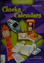 Cover of Using clocks and calendars by Jane Ellis
