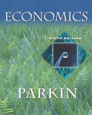 Front cover of Economics (Addison-Wesley Series in Economics) by Michael Parkin