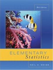Cover of Introductory statistics by N. A. Weiss