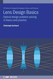 Cover of Lens Design Basics by Christoph Gerhard