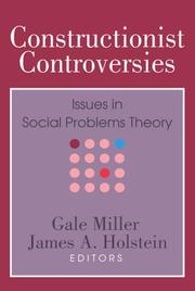 Cover of Constructionist controversies by James A. Holstein
