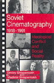 Front cover of Soviet cinematography, 1918-1991 by Dmitry Shlapentokh