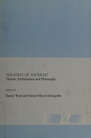 Front cover of Theatres of thought by Daniel Watt