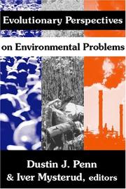 Cover of Evolutionary perspectives in environmental problems by Iver Mysterud
