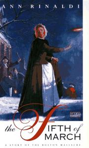 Front cover of The Fifth of March by Ann Rinaldi