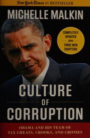 Cover of Culture of corruption by Michelle Malkin