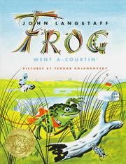 Front cover of Frog went a-courtin' by John M. Langstaff