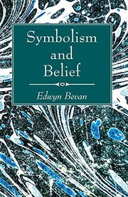Cover of Symbolism and Belief by Edwyn Bevan