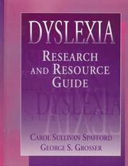 Cover of Dyslexia by Carol A. Spafford