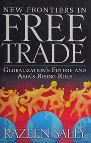 Front cover of New frontiers in free trade by Sally, Razeen