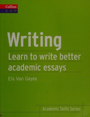 Cover of Writing by Els van Geyte