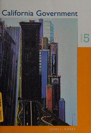 Cover of California government by John L. Korey