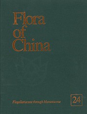 Cover of Flora of China, Volume 24 by Zhengyi Wu