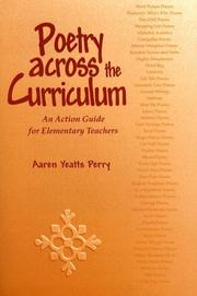 Front cover of Poetry Across the Curriculum by Aaren Yeatts Perry