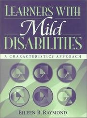 Cover of Learners with mild disabilities by Eileen Raymond