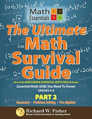 Front cover of The Ultimate Math Survival Guide Part 2 by Richard W. Fisher
