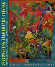 Cover of Discovering elementary science by Marvin N. Tolman